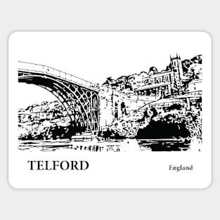 Telford England Sticker